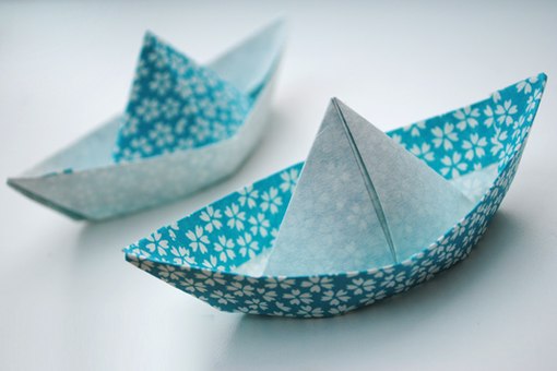 diy bateau origami